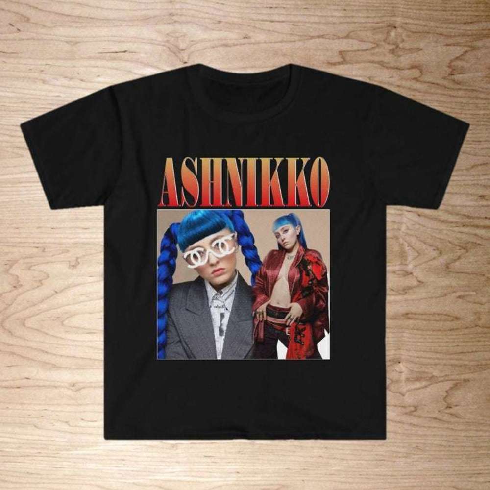 Ashnikko Rapper Retro Style Classic T Shirt - Picture 1 of 4
